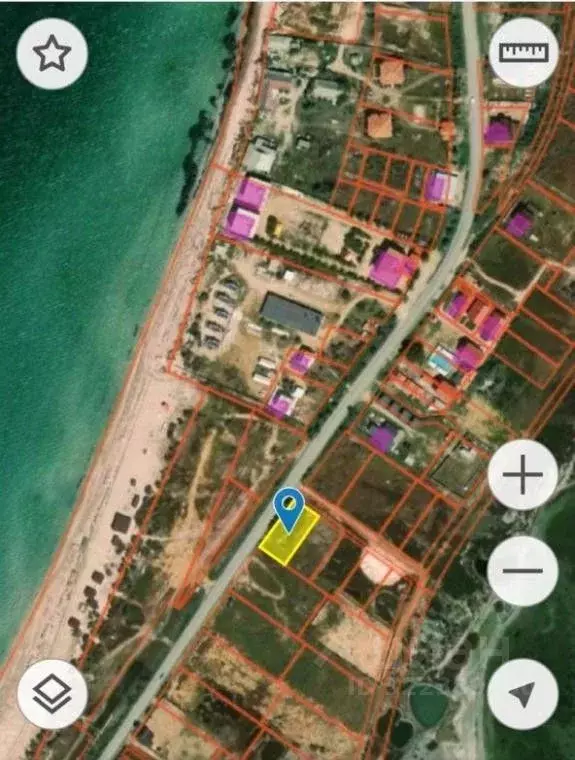 Участок в Крым, Черноморский район, с. Межводное ш. Черноморское (10.0 ... - Фото 2