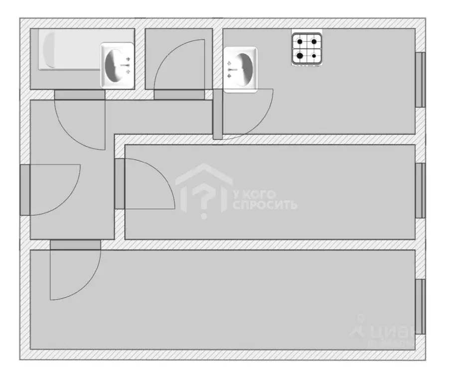 2-к кв. Санкт-Петербург Дачный просп., 21К1 (56.6 м) - Фото 2