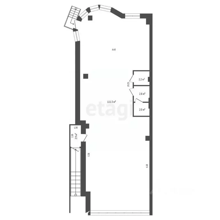 Помещение свободного назначения в Ростовская область, Ростов-на-Дону ... - Фото 2