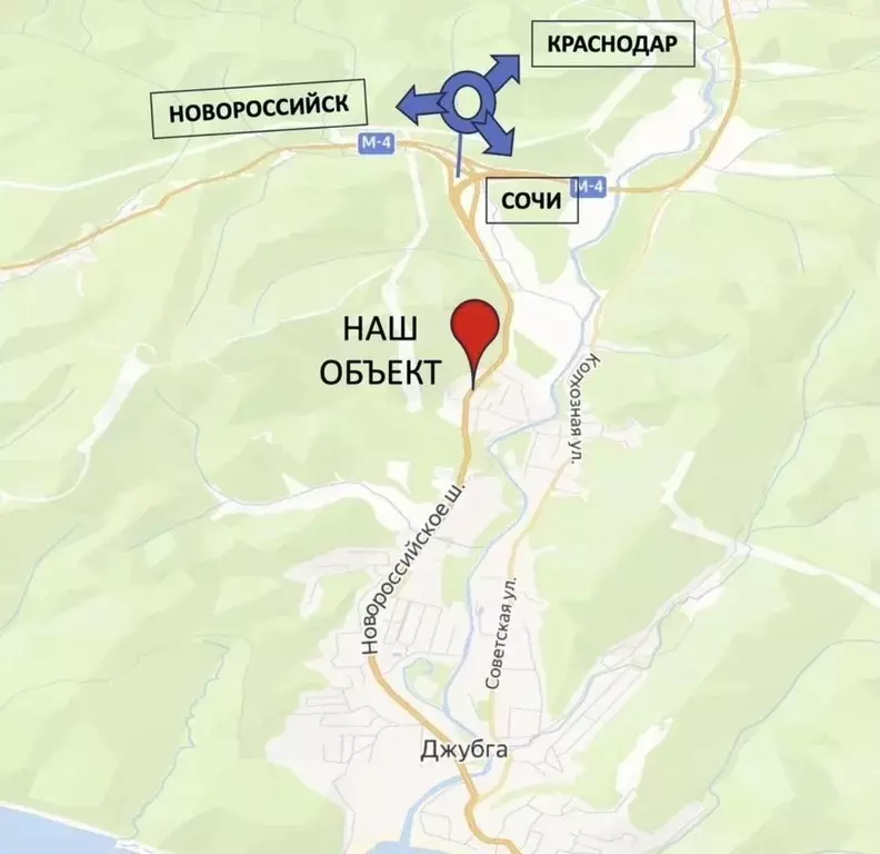 Помещение свободного назначения в Краснодарский край, Туапсинский ... - Фото 2