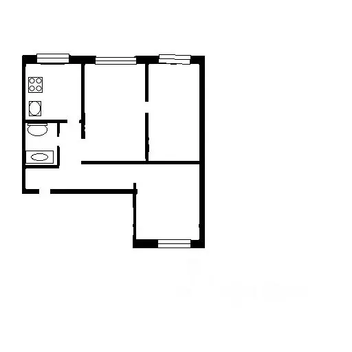 3-к кв. Курская область, Курск ул. 2-я Рабочая, 7 (82.0 м) - Фото 1