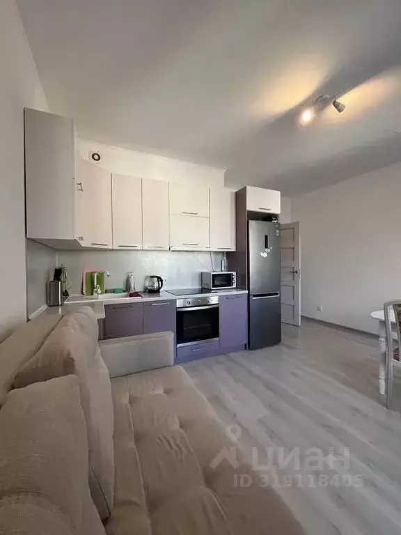 Студия Санкт-Петербург ул. Верхне-Каменская, 3к1 (26.0 м) - Фото 1