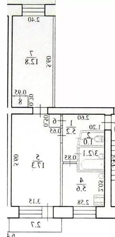2-к кв. Хабаровский край, Комсомольск-на-Амуре просп. Победы, 20к3 ... - Фото 2