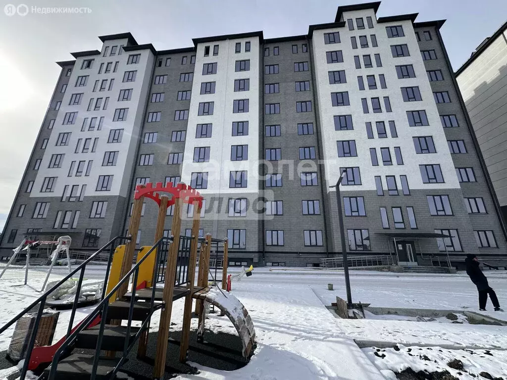 2-комнатная квартира: Чегем, улица имени М.В. Сижажева, 8 (47 м) - Фото 1