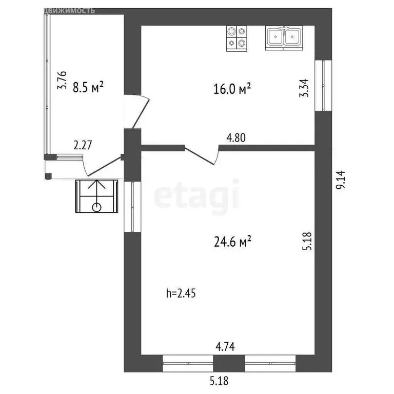 Дом в Московская область, Раменский муниципальный округ, деревня ... - Фото 1