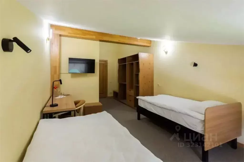 Комната Тюменская область, Тобольск Алемасовская ул., 2А - Фото 2