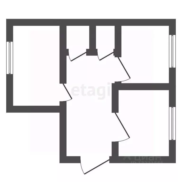 2-к кв. Челябинская область, Пласт ул. Сумина, 6 (50.6 м) - Фото 1