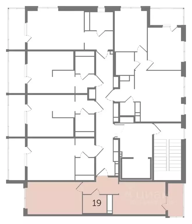 1-к кв. Санкт-Петербург Новгородская ул., 8Б (42.53 м) - Фото 1