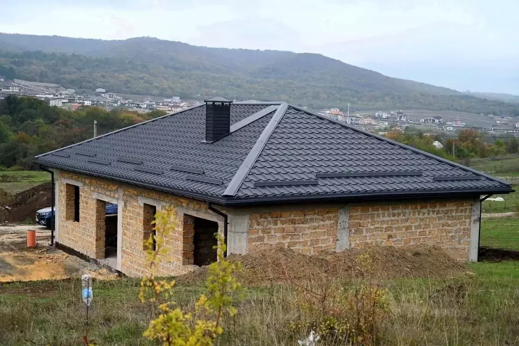 Дом в Крым, Симферопольский район, Добровское с/пос, с. Краснолесье ... - Фото 2