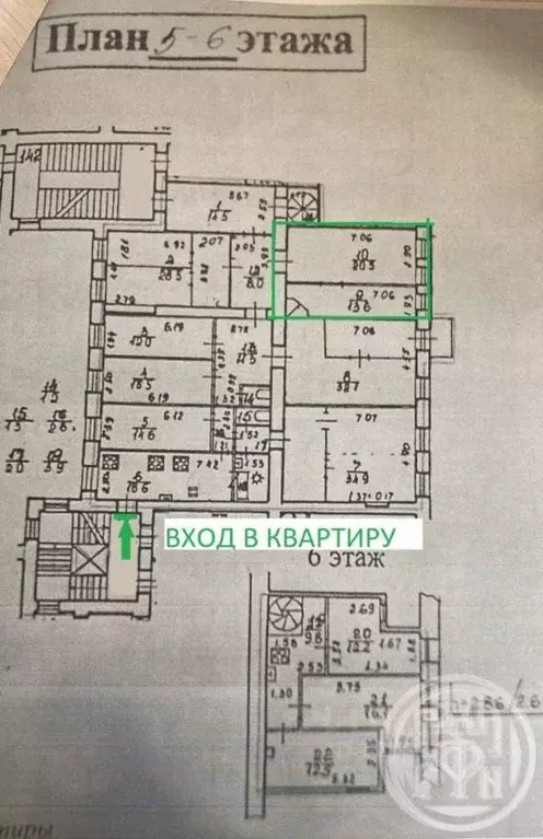 Комната Санкт-Петербург Гороховая ул., 32 (34.1 м) - Фото 2