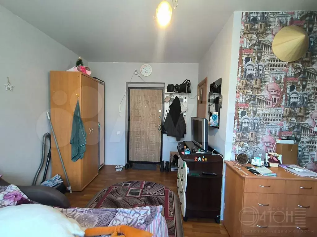 Квартира-студия, 16,6 м, 1/1 эт. - Фото 1