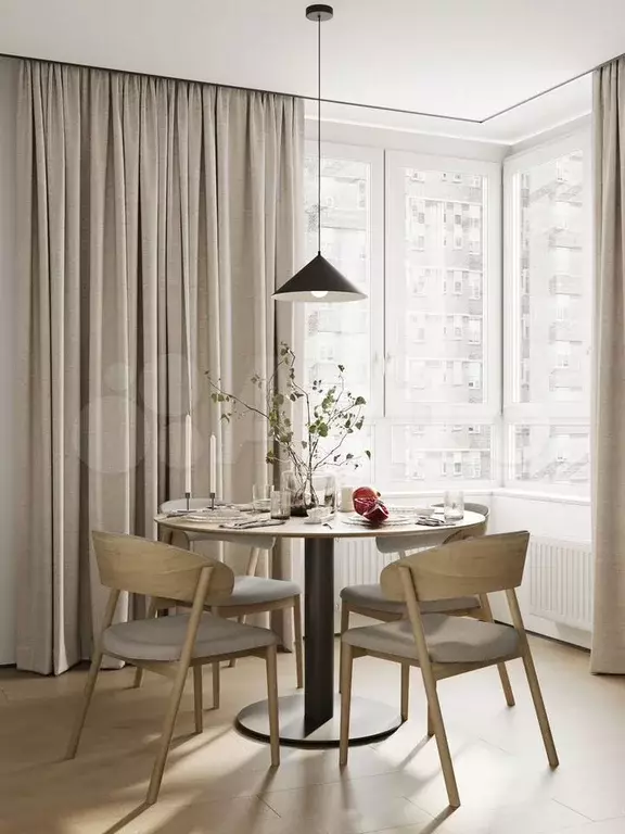 2-к. квартира, 66 м, 2/9 эт. - Фото 1