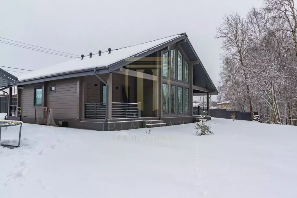 Дом в Ленинградская область, Выборгский район, Первомайское с/пос, ... - Фото 1