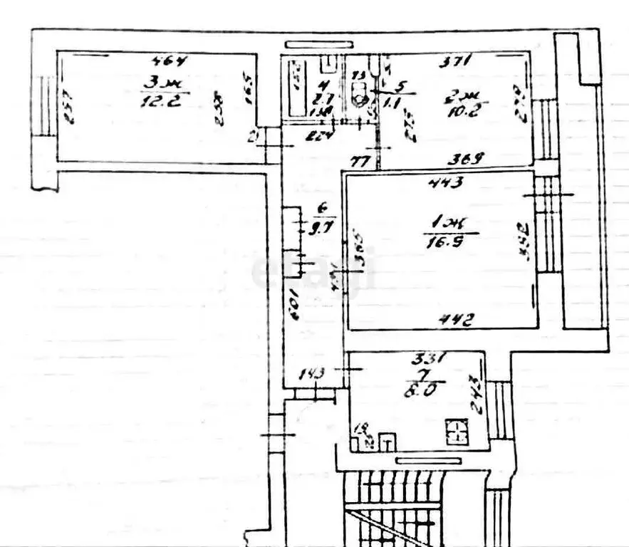 3-комнатная квартира: Калининград, улица Куйбышева, 109А (63.6 м) - Фото 0