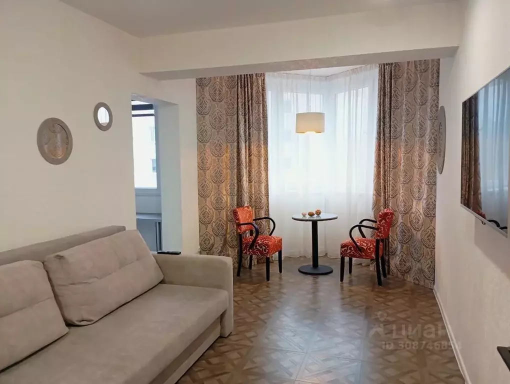 1-к кв. Калининградская область, Калининград ул. Юрия Гагарина, 16Д ... - Фото 1