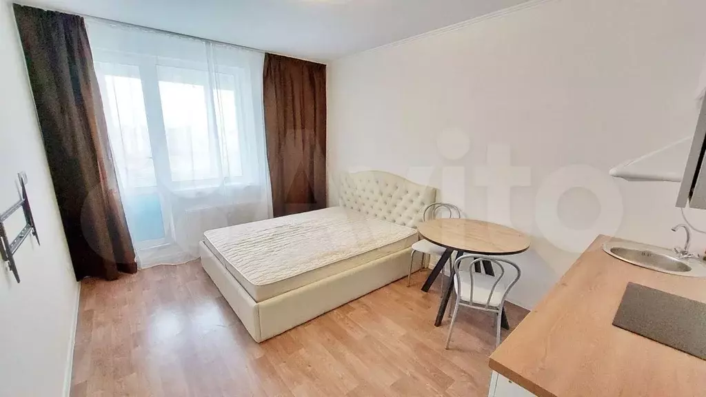 Квартира-студия, 25 м, 17/18 эт. - Фото 1