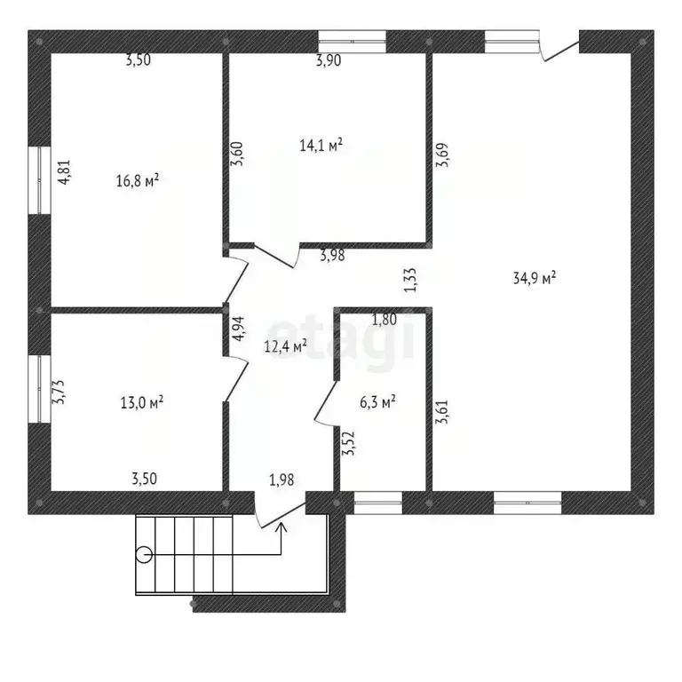 Участок в Башкортостан, с. Кармаскалы ул. Звездная (9.8 сот.) - Фото 2