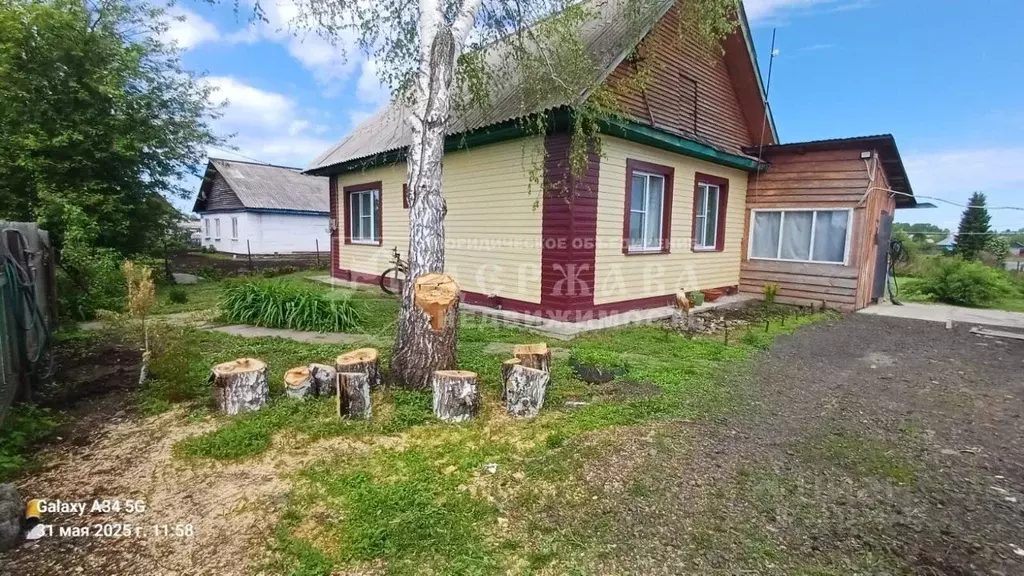 Дом в Кемеровская область, Крапивинский пгт ул. Энтузиастов (82 м) - Фото 0