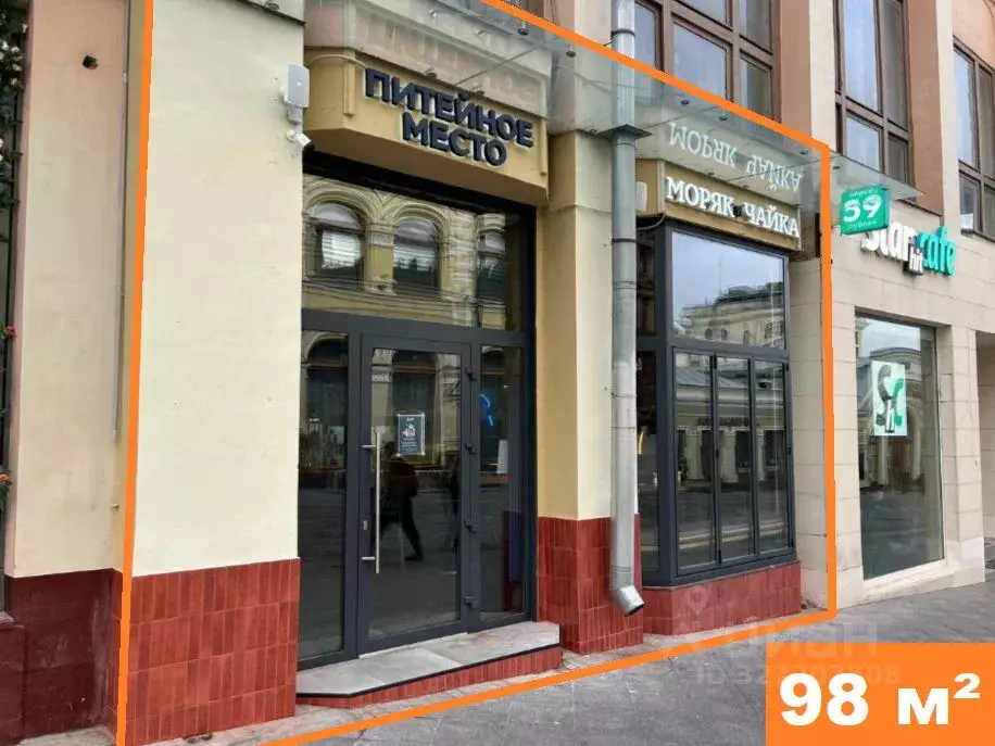 Помещение свободного назначения в Москва ул. Кузнецкий Мост, 18/7 (98 ... - Фото 1