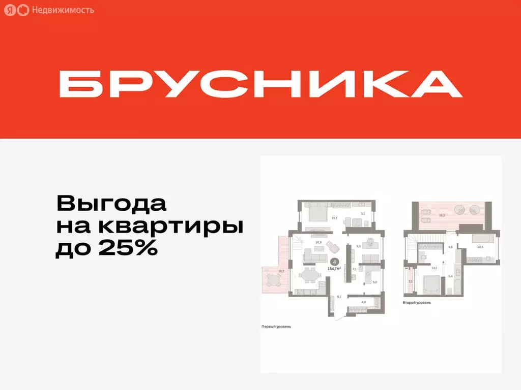 4-комнатная квартира: Тюмень, ЖК Дом у Озера (154.73 м) - Фото 0
