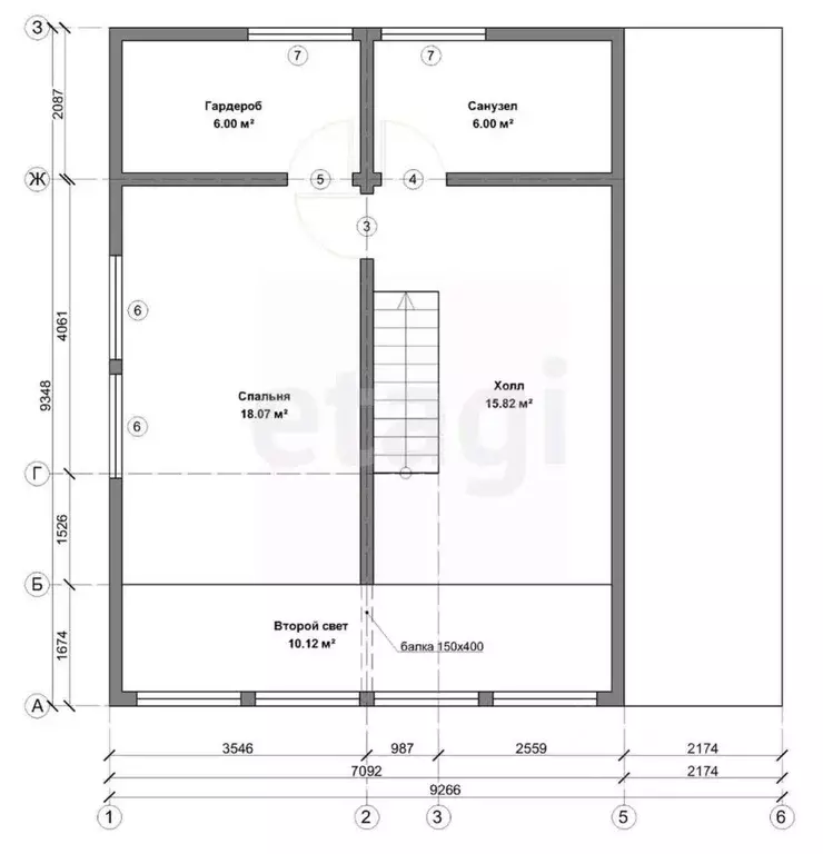 Дом в Кемеровская область, Новокузнецк Памирская ул., 52 (122 м) - Фото 2