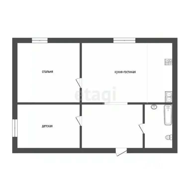 Дом в Свердловская область, Тугулымский муниципальный округ, с. ... - Фото 2