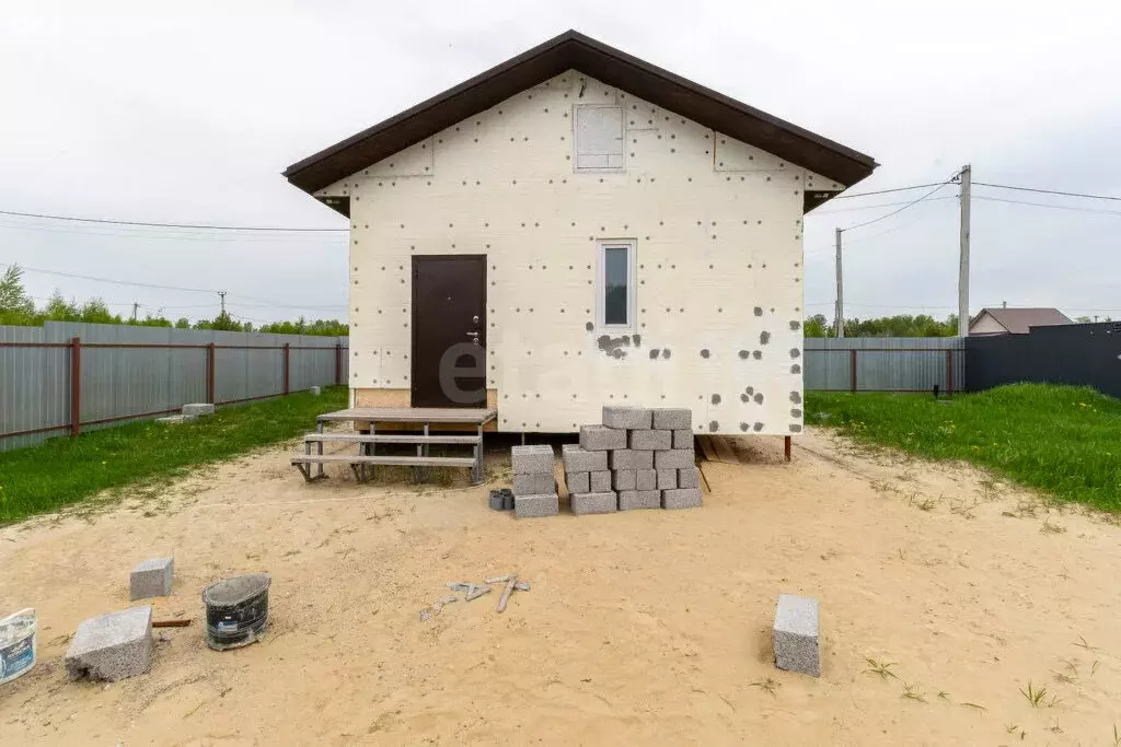 Дом в Тюменский муниципальный округ, деревня Якуши, Лыжная улица (32.8 ... - Фото 1