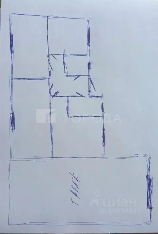 Дом в Алтайский край, Барнаул городской округ, пос. Центральный ул. ... - Фото 2