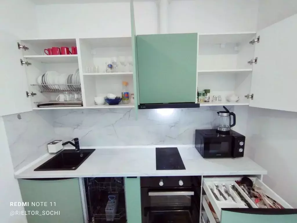 1-к кв. Краснодарский край, Туапсе ул. Портовиков, 39/3 (60.0 м) - Фото 2