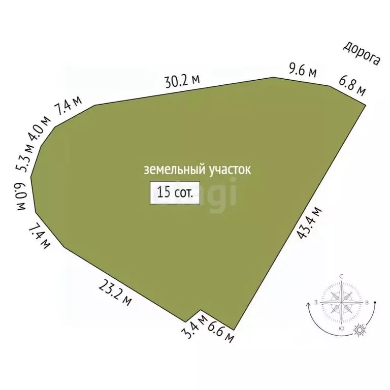 Участок в Крым, Ялта муниципальный округ, Виноградное пгт  (15.0 сот.) - Фото 2