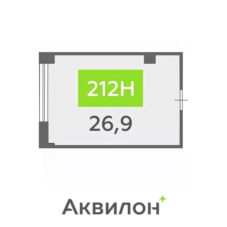 Офис в Санкт-Петербург бул. Головнина, 4 (27 м) - Фото 1