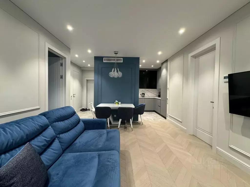 Квартира, 3 комнаты, 75.9 м - Фото 1