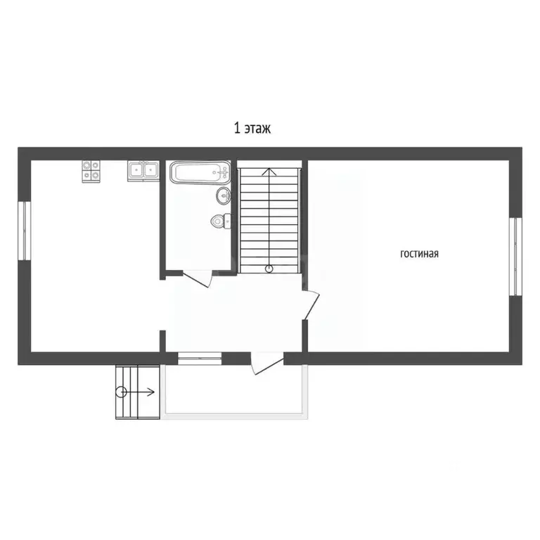 Таунхаус в Тамбовская область, Тамбов городской округ, с. Бокино ул. ... - Фото 1