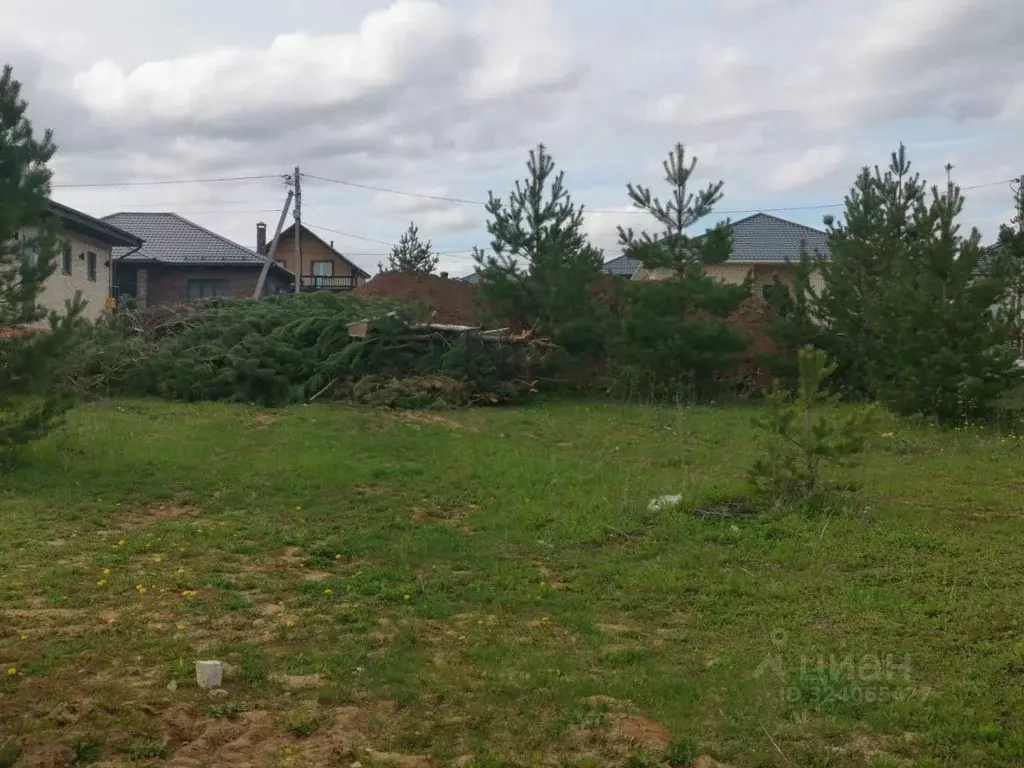 Участок в Татарстан, Высокогорский район, Чернышевское с/пос, с. ... - Фото 1