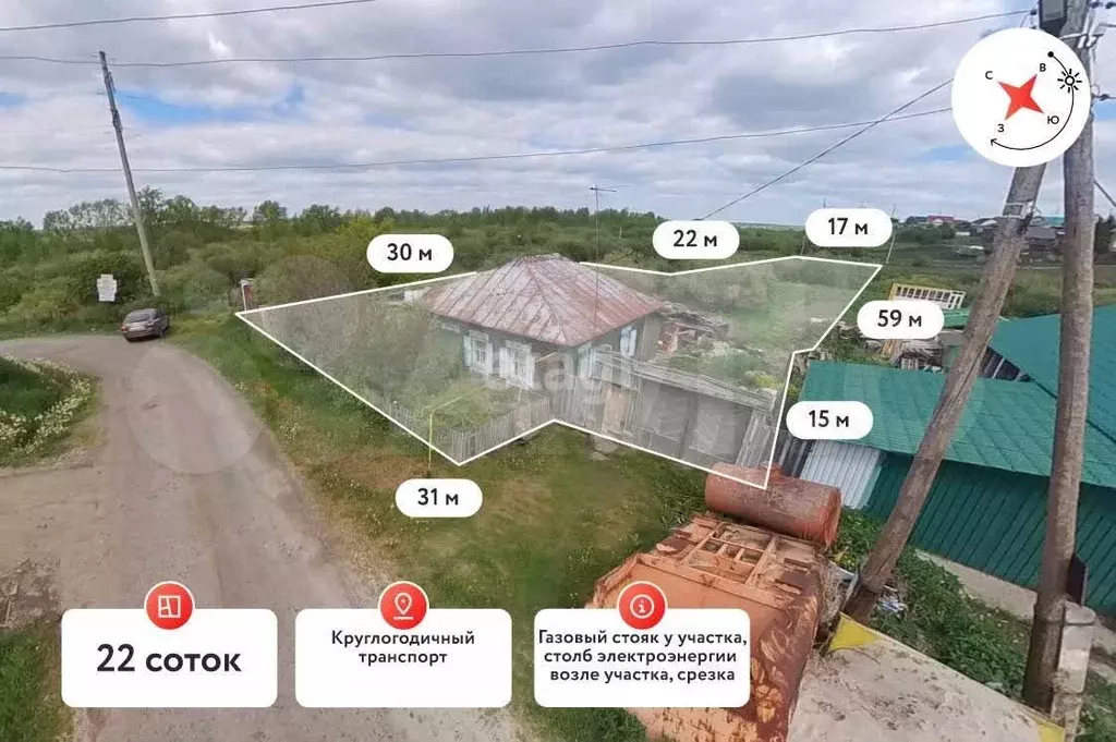 Участок 22 сот. (ИЖС) - Фото 0