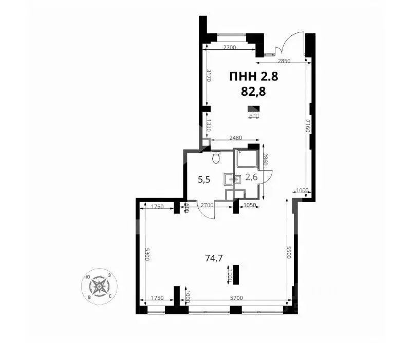 Помещение свободного назначения в Московская область, Химки ул. 1-я ... - Фото 2