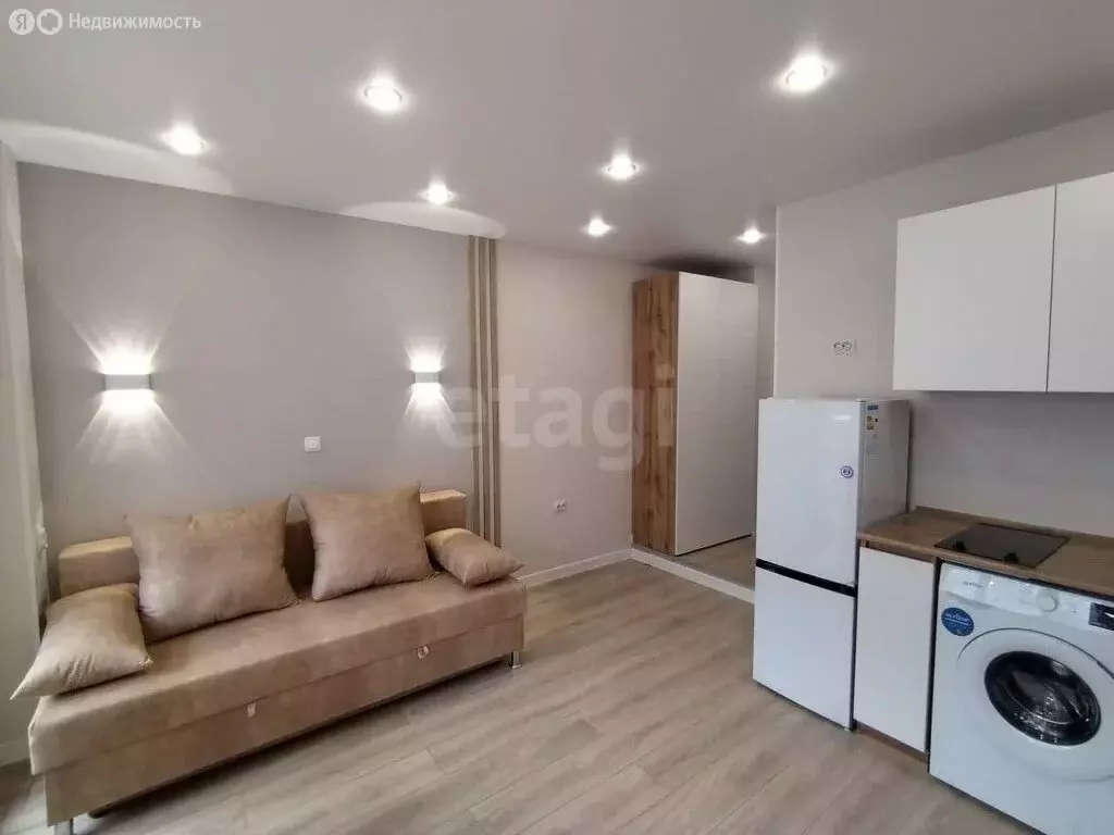 Квартира-студия: Тюмень, Олимпийская улица, 12 (15.7 м) - Фото 1