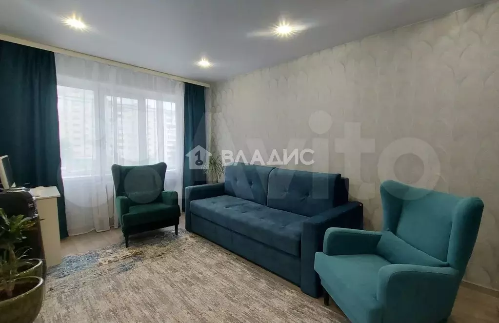 3-к. квартира, 59,1 м, 4/9 эт. - Фото 1