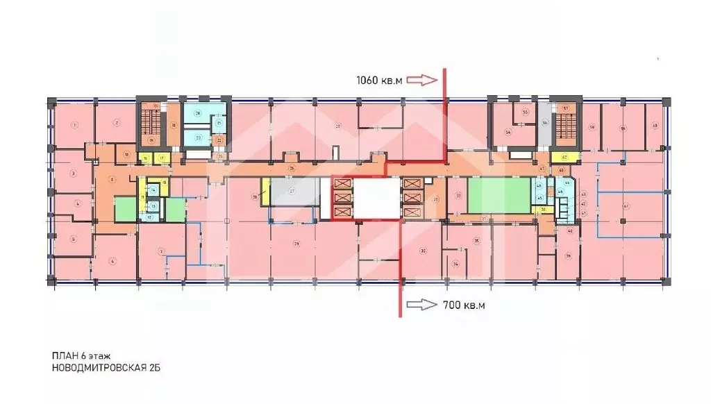 Помещение свободного назначения в Москва Новодмитровская ул., 2Б (708 ... - Фото 2