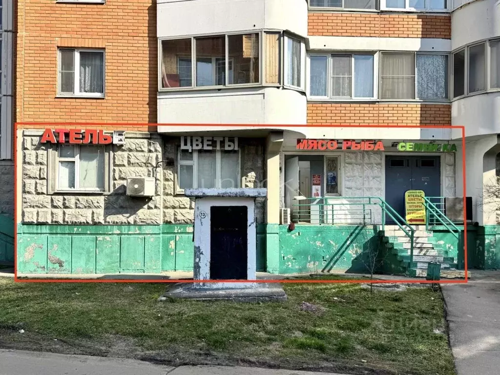 Помещение свободного назначения в Москва ул. Ивана Сусанина, 6К1 (125 ... - Фото 1