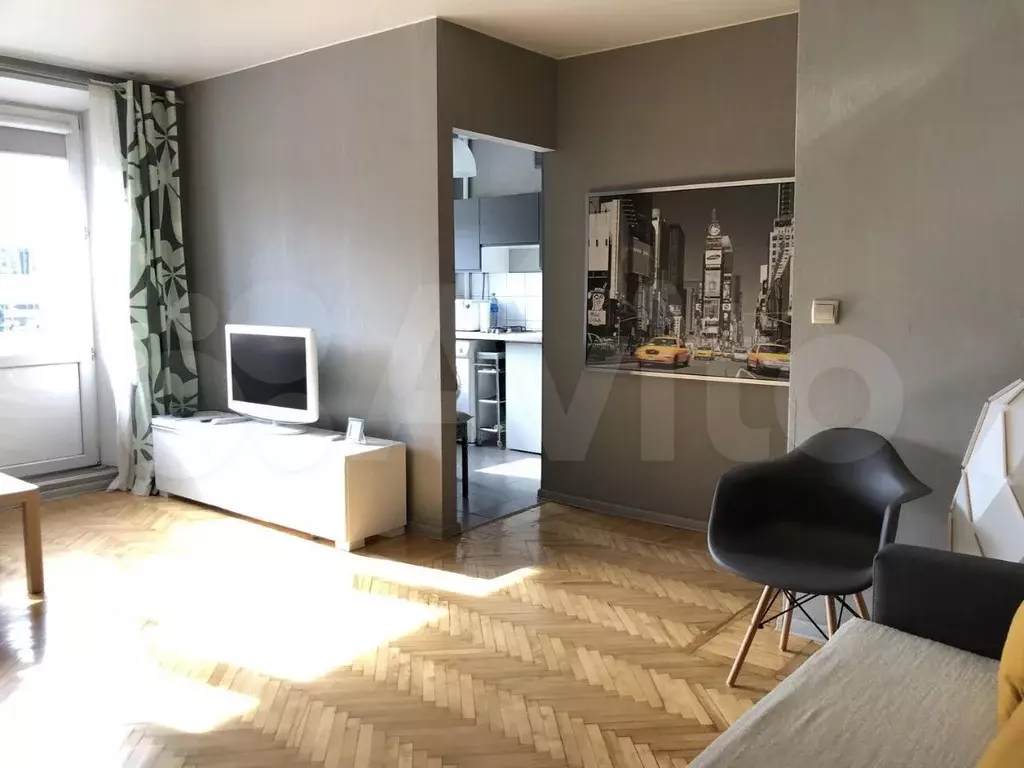 1-к. квартира, 33 м, 4/8 эт. - Фото 0
