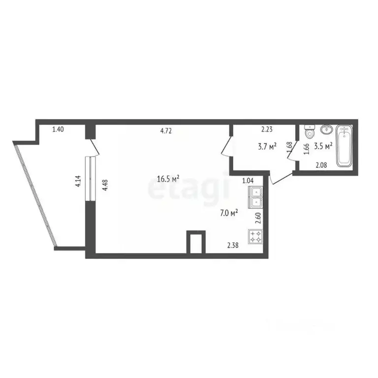 Студия Саха (Якутия), Жатай городской округ, Жатай рп ул. ... - Фото 2