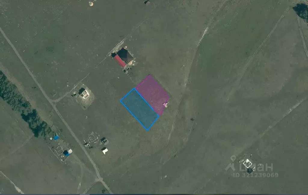 Участок в Омская область, Омский район, с. Усть-Заостровка, Удачный кп ... - Фото 2