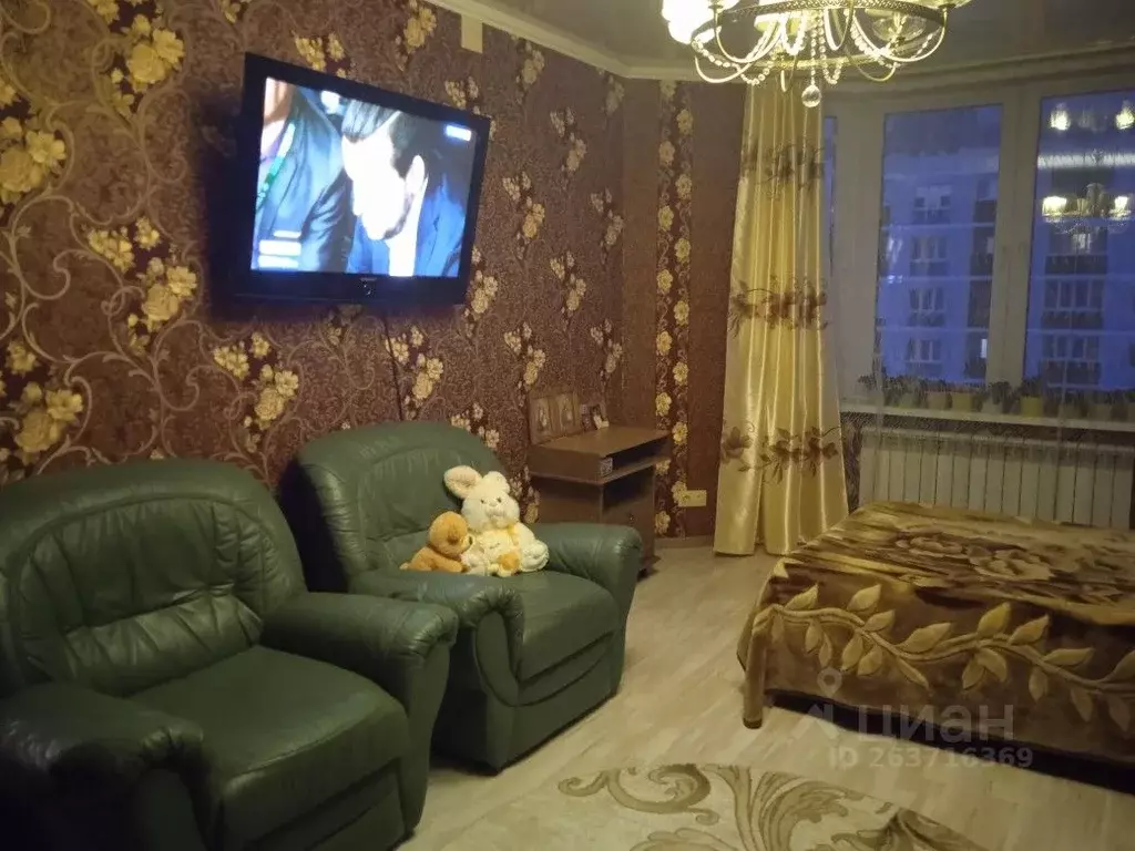 1-к кв. Брянская область, Брянск ул. Комарова, 59 (40.0 м) - Фото 1