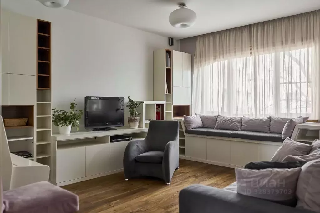 3-к кв. Москва Тишинская пл., 8 (58.0 м) - Фото 2