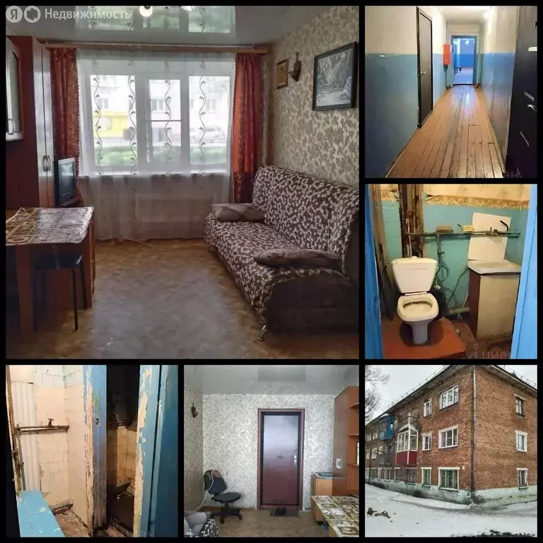 1к в 6-комнатной квартире (12 м) - Фото 0