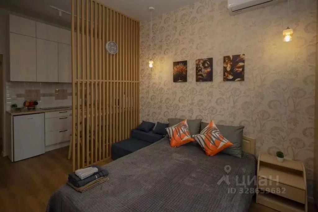1-к кв. Тюменская область, Тюмень ул. Ю.-Р.Г. Эрвье, 34к1 (22.0 м) - Фото 1
