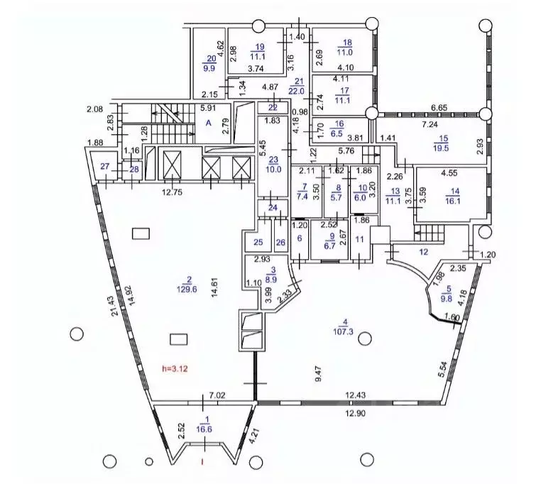 Офис в Москва Николоямская ул., 13С1 (93 м) - Фото 1