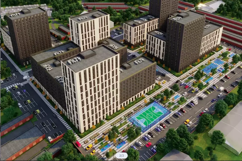 Продаётся 2-к квартира, 61.4 м - Фото 0