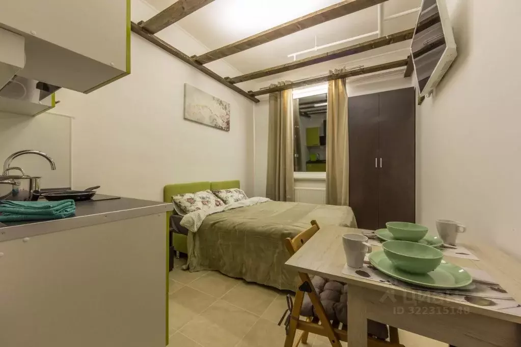 1-к кв. Москва Внуковское поселение, ул. Летчика Ульянина, 7 (18.0 м) - Фото 1